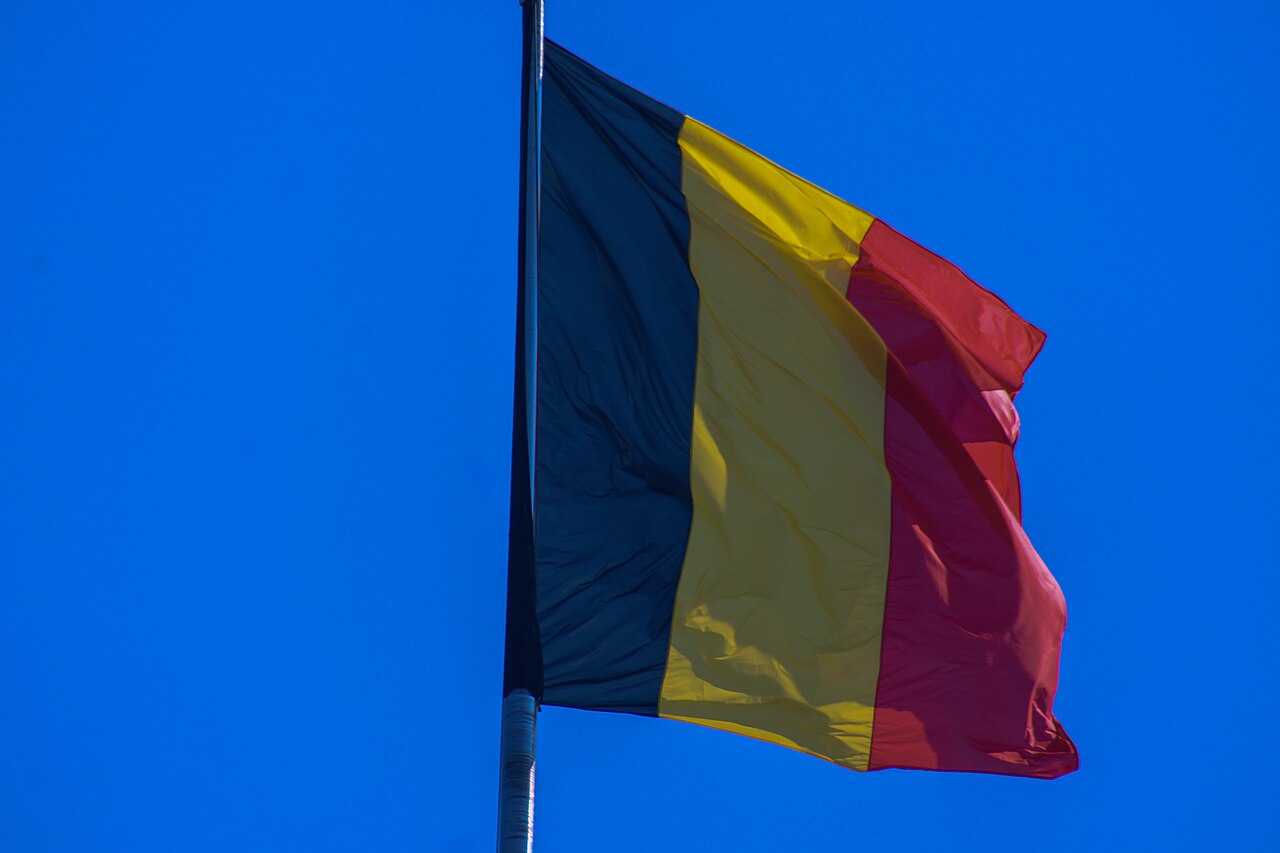 Drapeau belge à Bruxelles